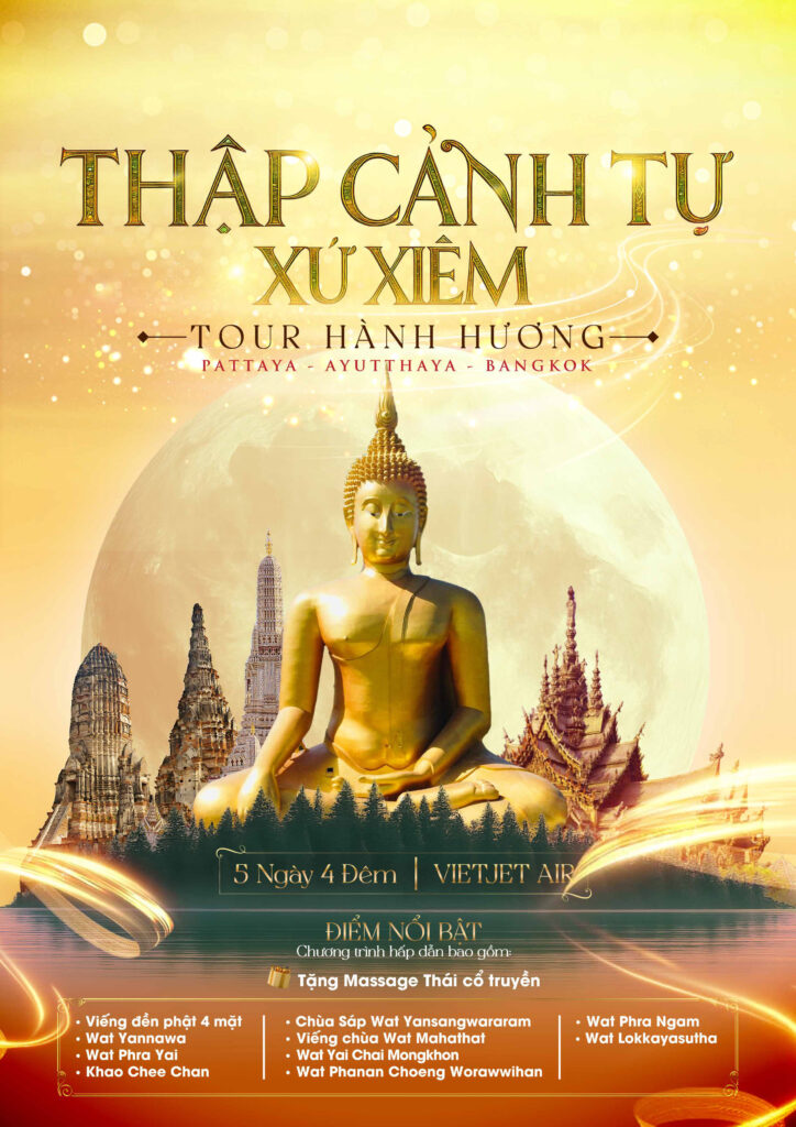 TOUR HÀNH HƯƠNG PHẬT GIÁO THÁI LAN