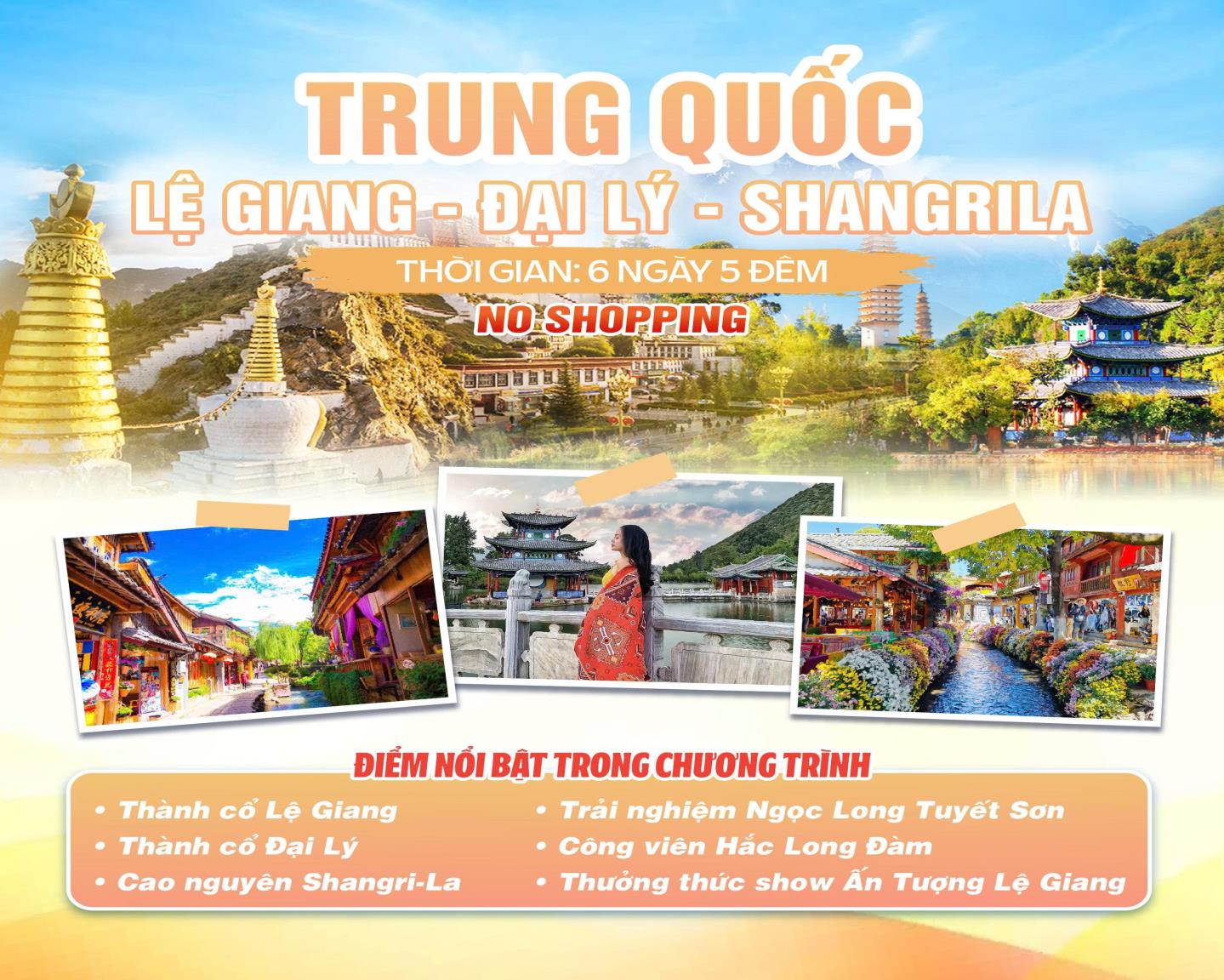 TIỂU TÂY TẠNG TRUNG QUỐC , LỆ GIANG, ĐẠI LÝ, SHANGRILA